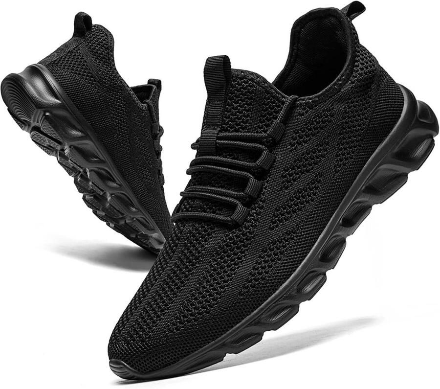 Lichtgewicht Heren Sneakers Ademende Sportschoenen voor Hardlopen en Training
