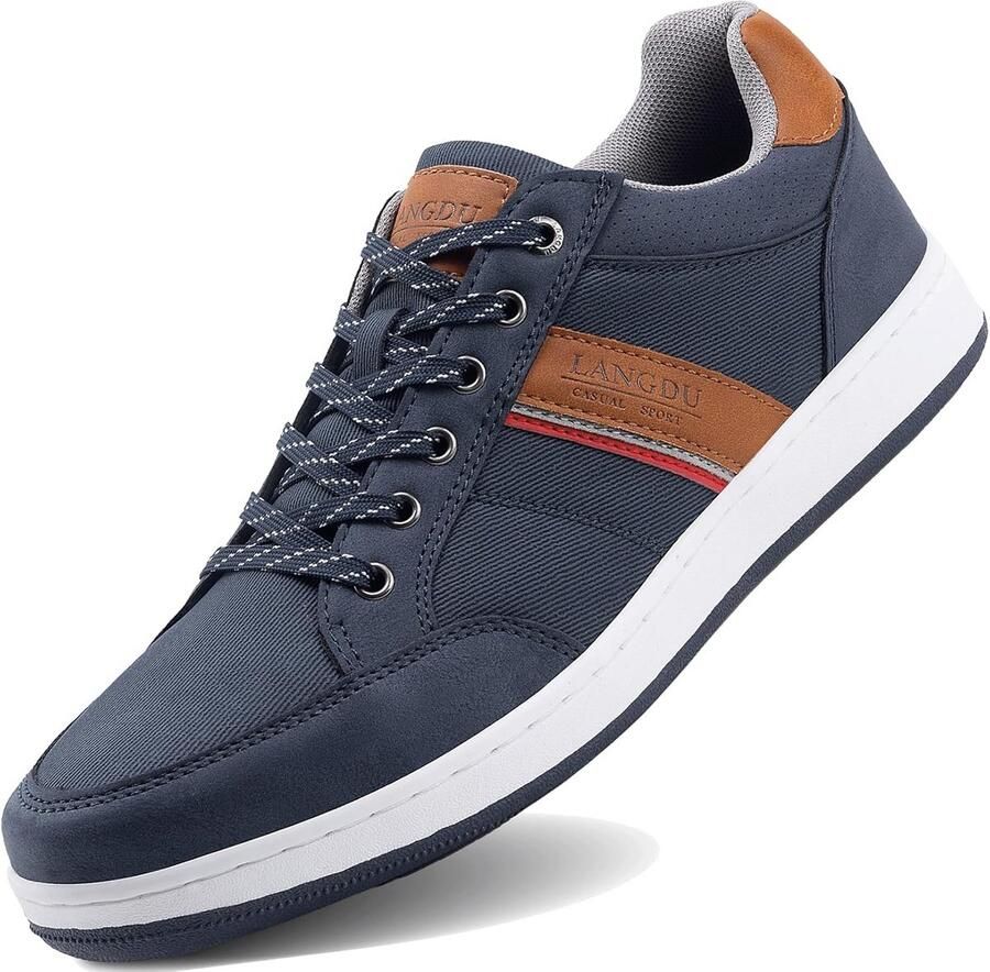 Lichtgewicht Heren Sneakers Ademende Sportschoenen voor Vrije Tijd en Sport