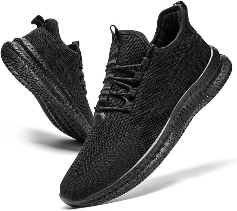 Lichtgewicht Heren Sneakers voor Wandelen Fitness en Sport