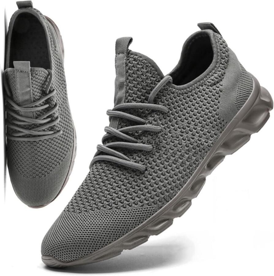 Lichtgewicht Heren Sneakers voor Wandelen Fitness en Vrije Tijd