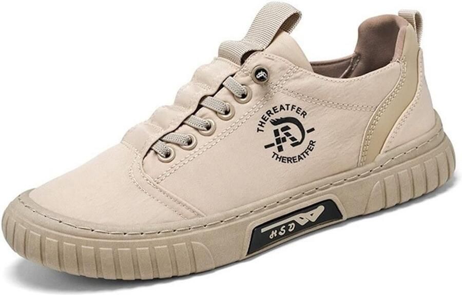 Lichte Heren Sneakers Canvas Zomer Wandelschoenen Ademend Antislip Casual