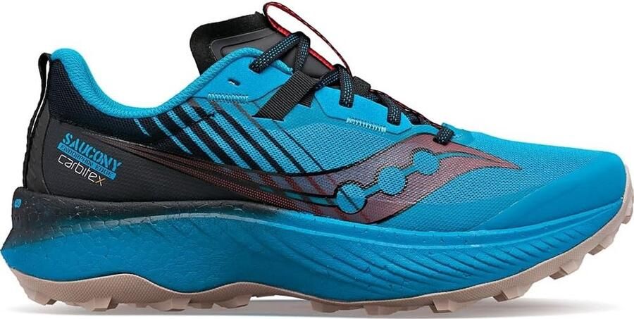 Lichtgewicht Heren Trailrunningschoen met Carbonplaat voor Snelheid en Responsiviteit