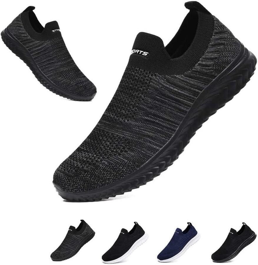 Lichtgewicht Instappers voor en s: Atletische Sneakers voor Sport en Wandelen