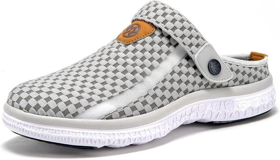 Lichtgewicht Klompen Muilen met Verstelbare Band Zomer Sandalen Unisex Rubberen Zool