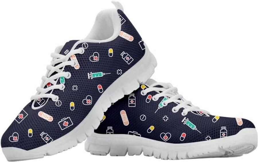 Lichtgewicht Loopschoenen Sportieve Sneakers voor Fitness en Wandelen