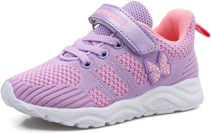 Lichtgewicht Meisjes Sneakers Ademende Loopschoenen voor Peuters en Baby's