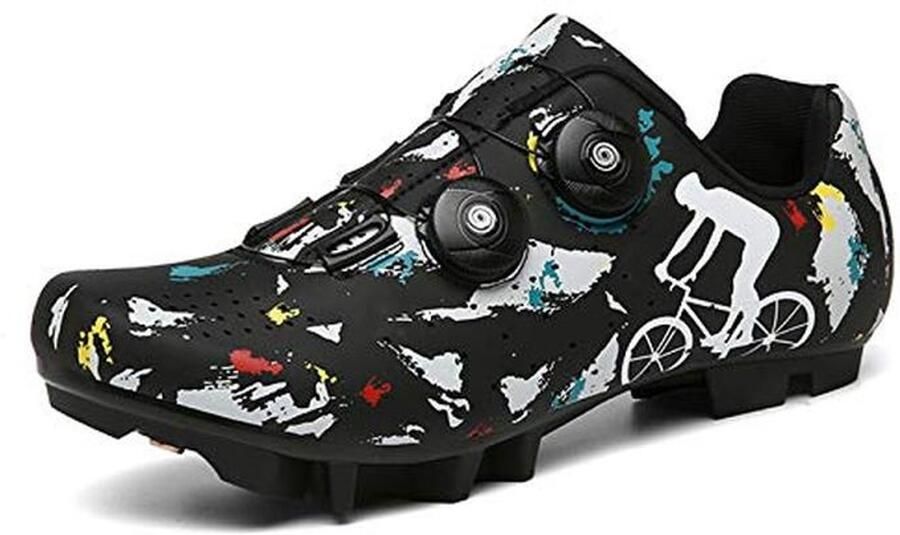 Lichtgewicht MTB Fietsschoenen voor en Ade d en Professioneel voor Mountainbike en Racefiets
