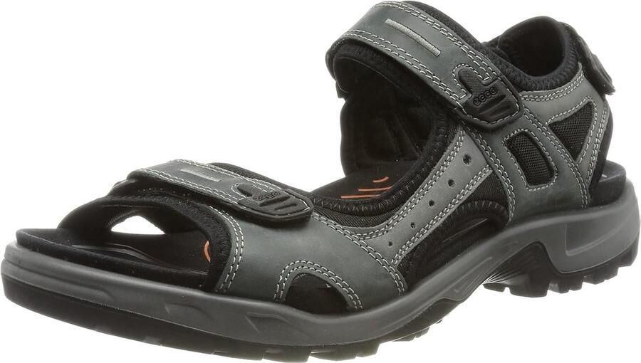 Lichtgewicht Ondersteunende Sandalen voor Heren van Nubuck en Yak-leer