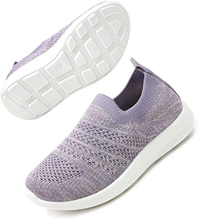 Lichtgewicht Slip-on Sneakers voor Kinderen Trainings- en Sportschoenen voor en