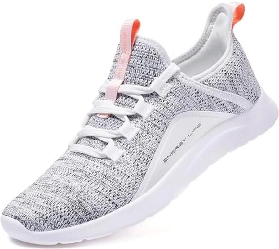 Lichtgewicht Slip On Wandelschoenen voor Dames Energieteruggave en Ademend Vermogen