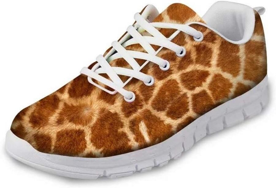 Lichte Casual Sneakers met Dierenprint voor en Ade de Sportschoenen