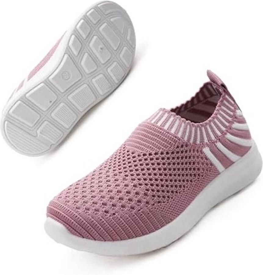 Lichtgewicht Sportieve Sneakers voor Kinderen Slip-on en Comfortabel