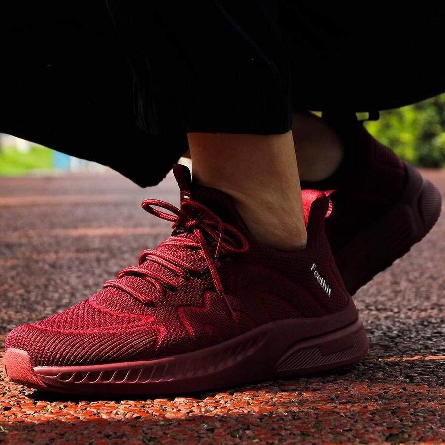 Lichtgewicht Sportschoenen en Sneakers voor Heren Ademend en Schokdempend