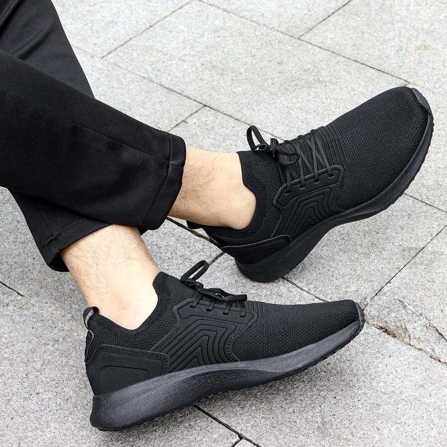 Lichtgewicht Sportschoenen Heren Ademende Sneakers voor Hardlopen Fitness en Vrije Tijd