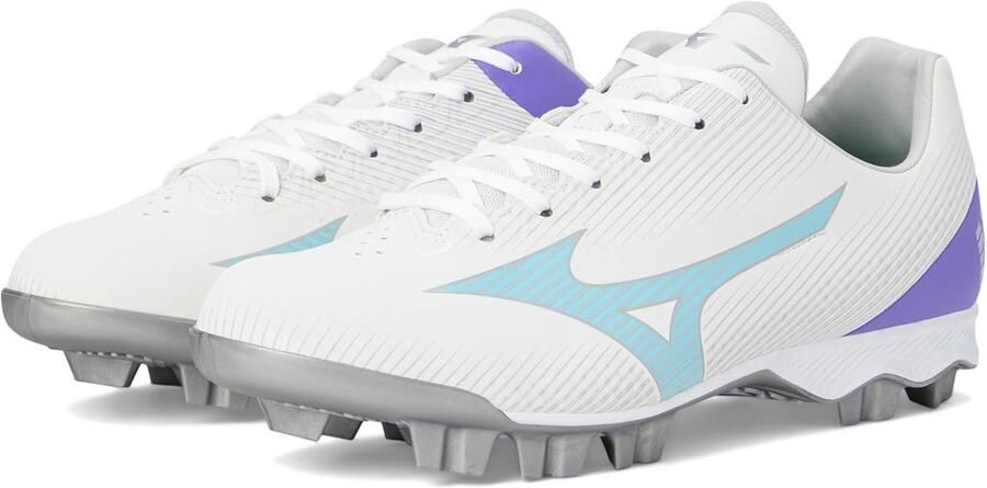 Lichtgewicht Sportschoenen Wit Blauw Heren Comfortabele Volleybalschoenen