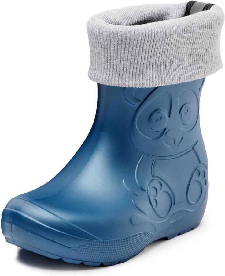 Lichtgewicht Thermische Regenlaarzen voor Kinderen met Panda Motief