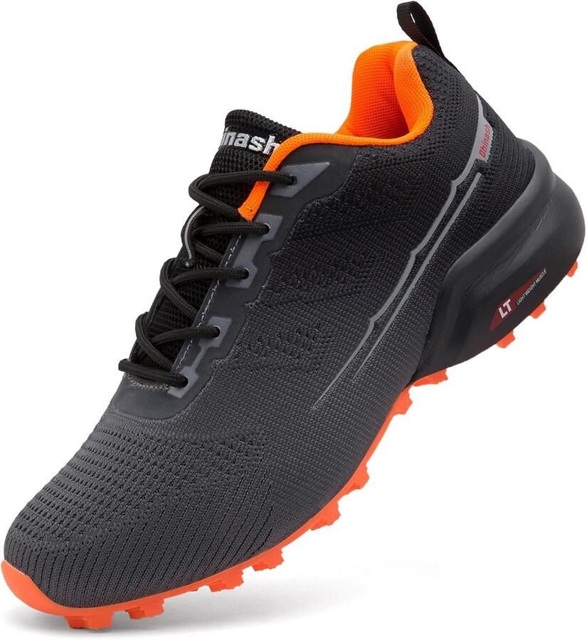 Lichtgewicht Trailrunningschoenen Heren Gripvaste Wandelsneakers voor Trekking en Sport