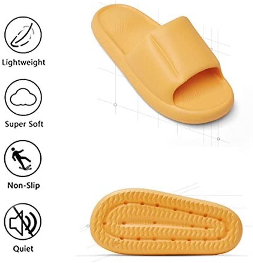 Lichtgewicht Unisex Slippers Antislip Zomer Roze - Foto 1