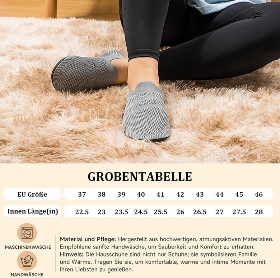 Lichtgewicht Unisex Slippers met Gesloten Teen voor Binnen en Buiten