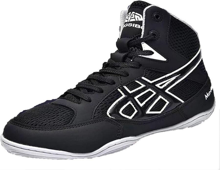 Lichtgewicht Worstelschoenen Heren Ademend Trainingsschoeisel met Antislip Zool