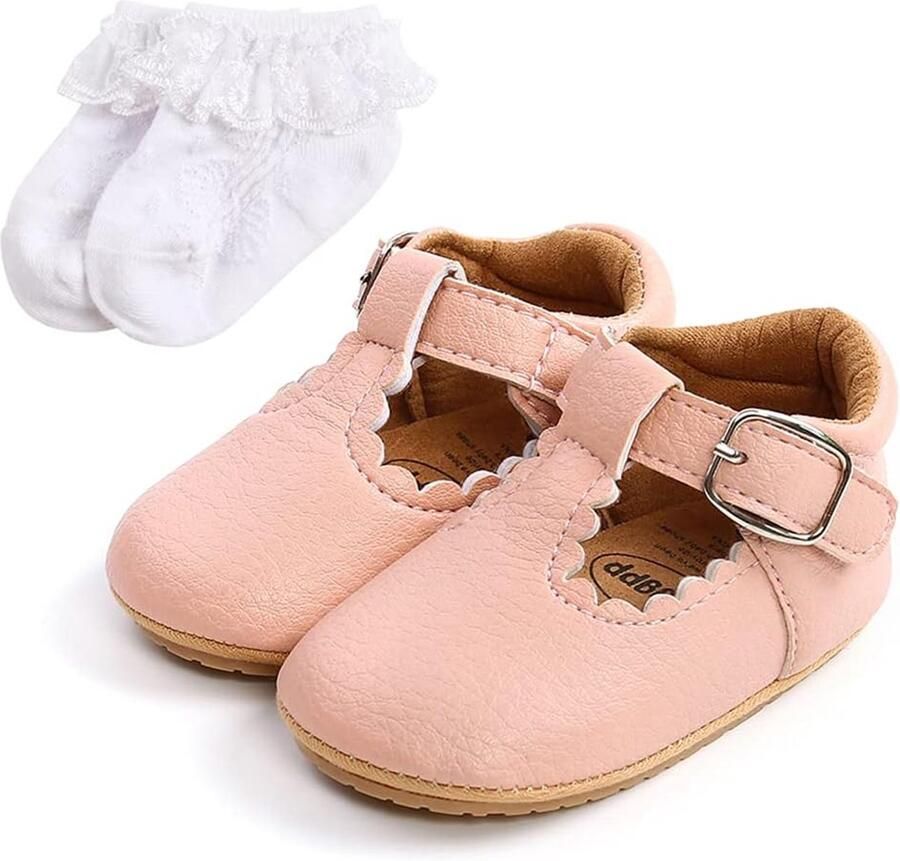 Lieve Prinsessen Schoentjes voor Baby Meisjes Zachte Eerste Wandelschoenen