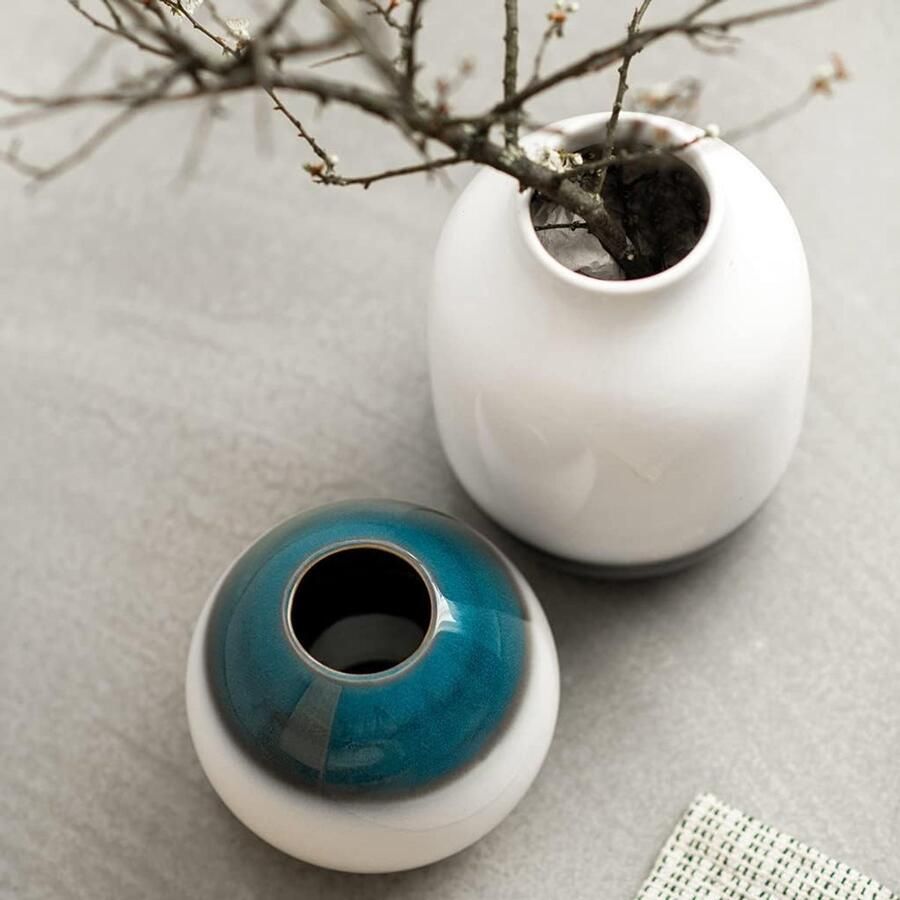 Like. by Villeroy & Boch Lave Home vaas Egg Shape 14 5x14 5x blauw