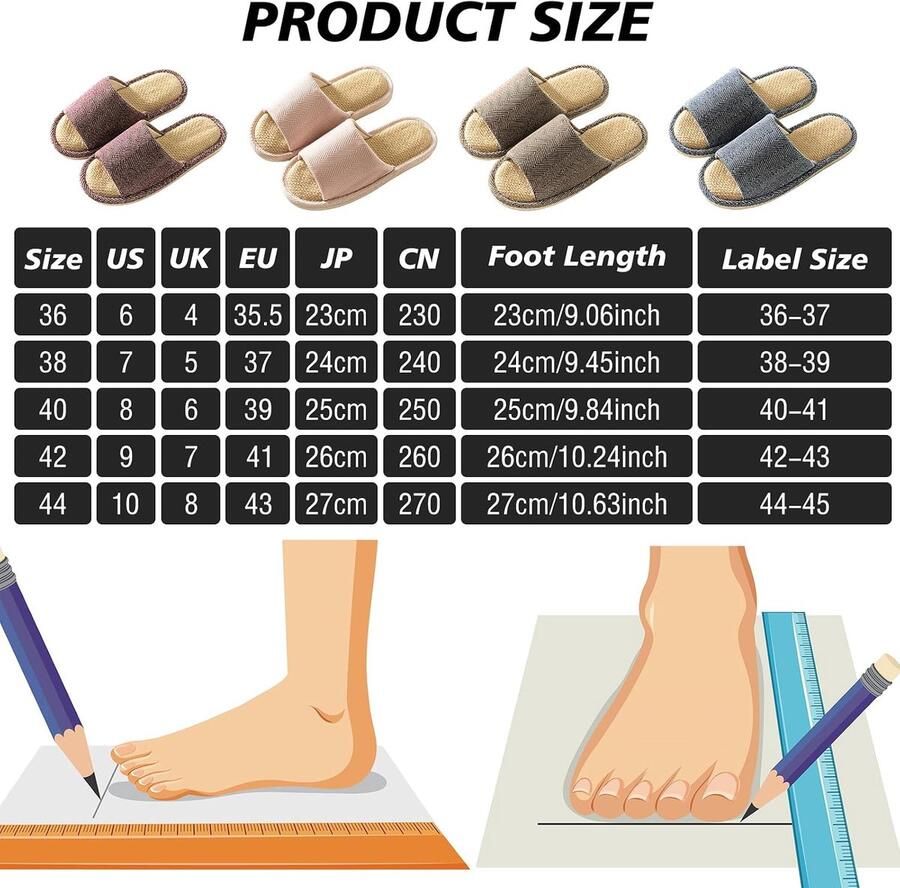 Linnen pantoffels slipvaste slippers slipvaste pantoffels met open
