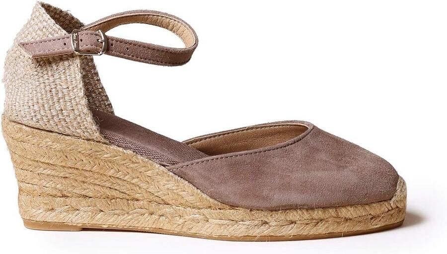 LLORET-5 Wedge espadrille for women in solid tones by Toni Pons made of suede