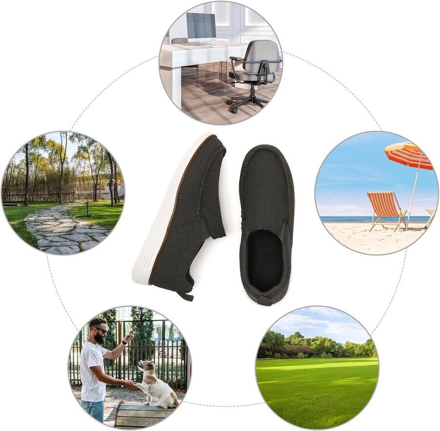 Loafer Slip On Schoenen Modieuze Casual Anti-slip Sneakers Zachte Comfortabele en Ademende Sportschoenen
