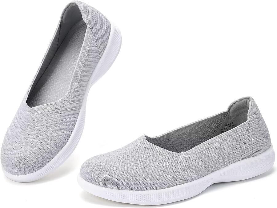 Loafers Casual Ballerina's Schoenen Ademende Comfortabele Platte Lichtgewicht Wandelschoenen