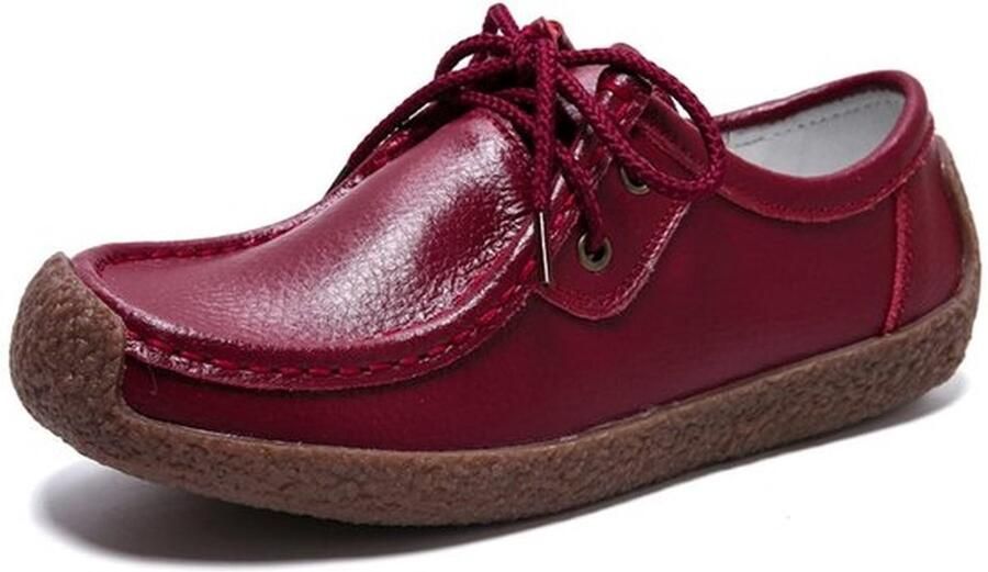 Loafers Dames Comfort Mocassins Slip-on Casual Werkschoenen Gekleed Rond teen