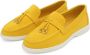 Bij Avoir Loafers Dames Slippers Dames schoenen Loafers yacht Instappers Dames Geel - Thumbnail 2