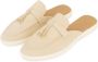 Bij Avoir Loafers Dames Slippers Dames schoenen Loafers yacht Instappers Dames Beige - Thumbnail 1