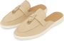 Bij Avoir Loafers Dames Slippers Dames schoenen Loafers yacht Instappers Dames Khaki - Thumbnail 1