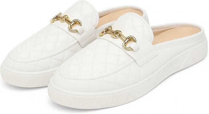 Loafers Dames Slippers Dames schoenen Loafers yacht Instappers Dames Wit