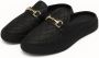 Bij Avoir Loafers Dames Slippers Dames schoenen Loafers yacht Instappers Dames Zwart - Thumbnail 1