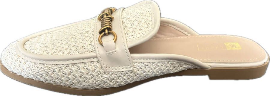 Loafers ecru