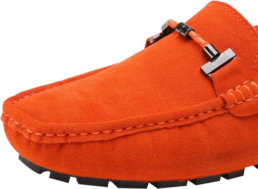 Loafers met Gesp Comfort Suède Rijschoenen Stijlvol Mocassin Slippers