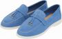Bij Avoir Loafers Dames Slippers Dames schoenen Loafers yacht Instappers Dames Blauw - Thumbnail 1