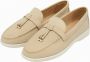 Bij Avoir Loafers Dames Slippers Dames schoenen Loafers yacht Instappers Dames Khaki - Thumbnail 1