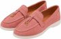 Bij Avoir Loafers Dames Slippers Dames schoenen Loafers yacht Instappers Dames Roze - Thumbnail 1
