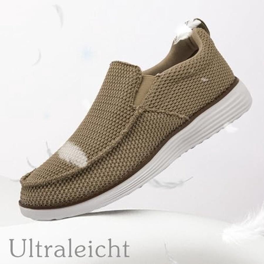 Loafers voor Mannen Casual en Antislip Bruin