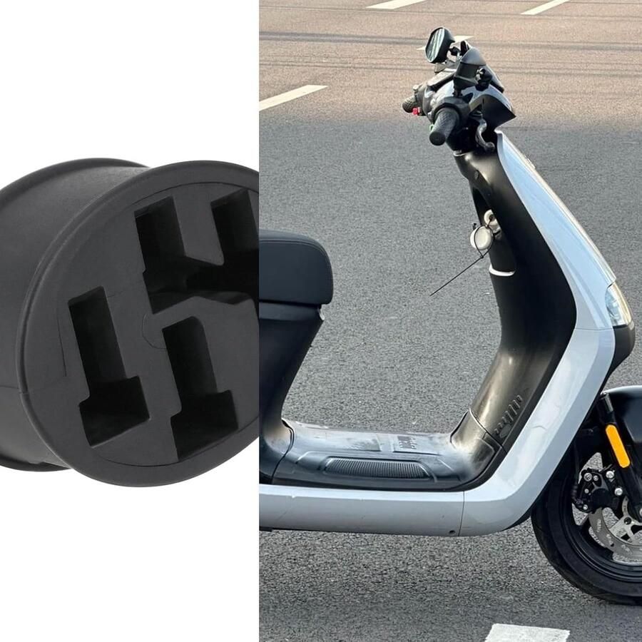 Lord of the Tools 3 stks Elektrische Fiets Batterij Pin Cover E-Bike Plug Beschermhoes Bescherming Vervanging OEM 1270020072 Compatibel met Bosch Elektrische Fiets Na 2014 Zwart