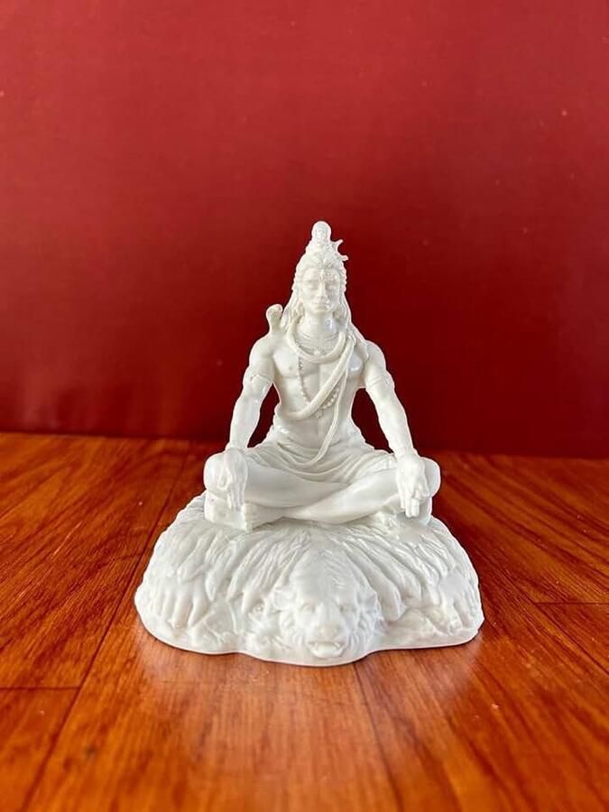 Lord Shiva-standbeeld Mahadev-idool Adiyogi Shiva-standbeeld Bholenath hindoegod van meditatie yoga tijd vernietiging