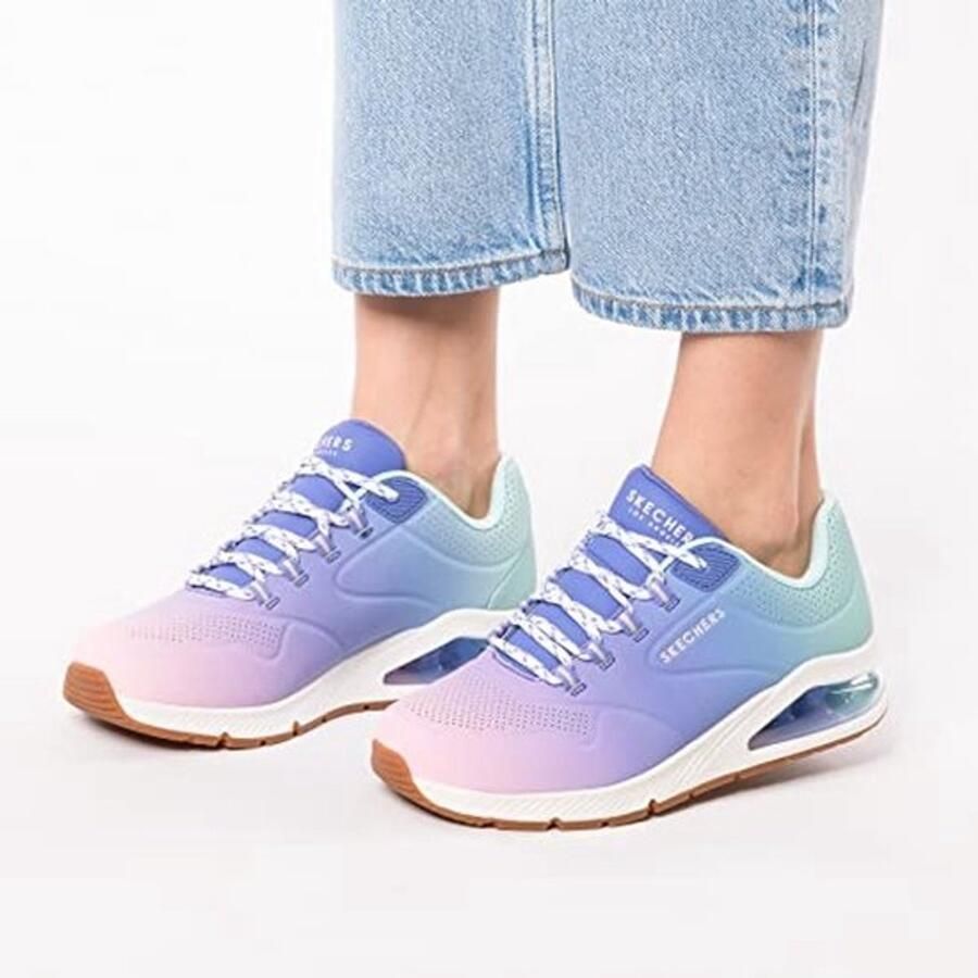 Luchtgeveerde Dames Sneakers met Waterafstotend Ontwerp - Foto 1