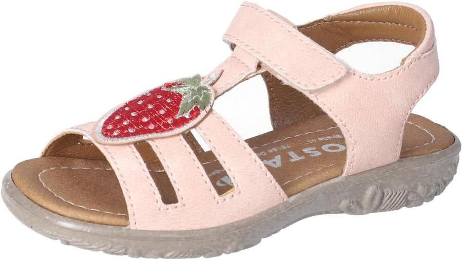 Luchtige Kindersandalen met Klittenband en Ananasdecoratie voor Meisjes