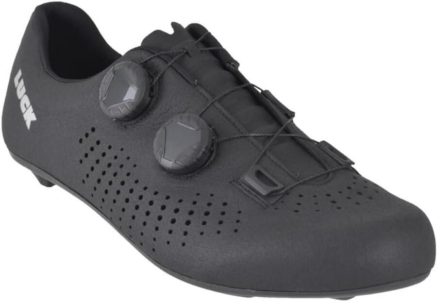 LUCK Start Brede Wegfietschoenen met HD50 Koolstofzool en Dubbele Draaisluiting voor Optimaal Comfort
