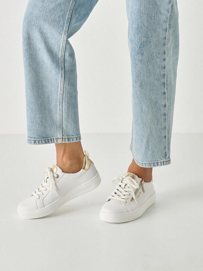 Luxe Dames Sneaker Met Rits en Comfort Technologie - Foto 1
