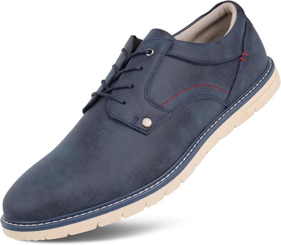 Luxe Heren Oxford Sneakers Grote Maten Comfortabele Business & Casual Stijl