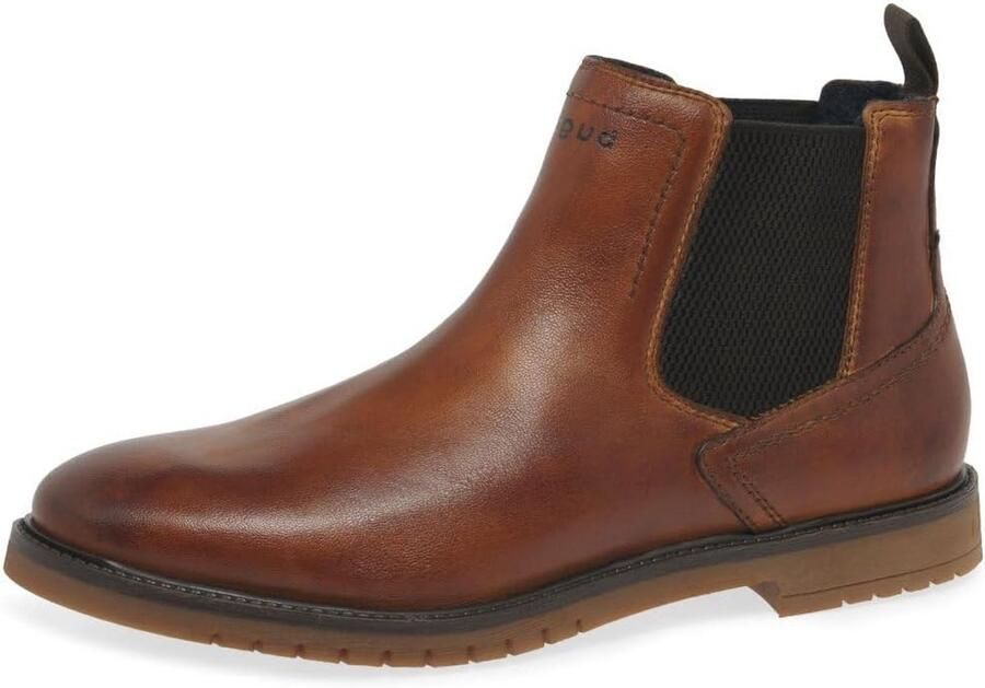 Leren Chelsea Boots Heren Cogna Bruin Hoogwaardige Enkelhoge Laarzen